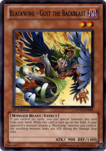 Blackwing - Gust the Backblast (DP11-EN009), Duelist Pack 11: Crow — Yu-Gi-Oh! card price