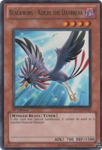 Blackwing - Kochi the Daybreak (DP11-EN010), Duelist Pack 11: Crow — Yu-Gi-Oh! card price