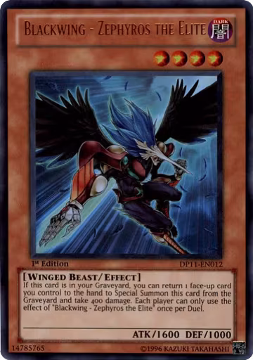 Blackwing - Zephyros the Elite (DP11-EN012) — card price