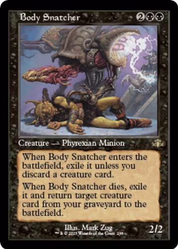 Body Snatcher (Retro Frame) (298), Dominaria Remastered — Magic card price