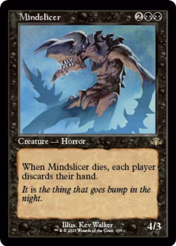 Mindslicer (Retro Frame) (305), Dominaria Remastered — Magic card price