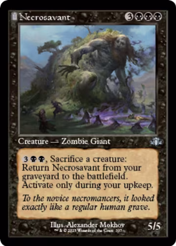 Necrosavant (Retro Frame) (307), Dominaria Remastered — Magic card price