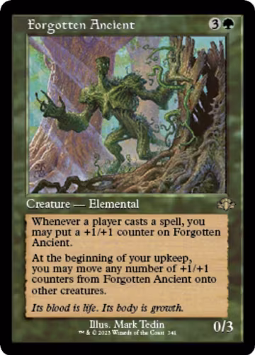 Forgotten Ancient (Retro Frame) (341), Dominaria Remastered — Magic card price