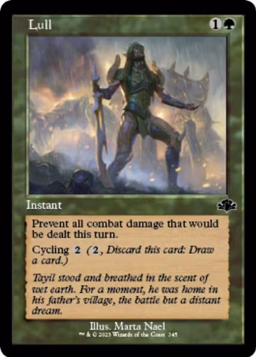 Lull (Retro Frame) (345), Dominaria Remastered — Magic card price