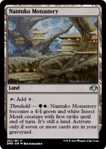 Nantuko Monastery (252), Dominaria Remastered — Magic card price