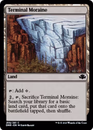 Terminal Moraine (259), Dominaria Remastered — Magic card price
