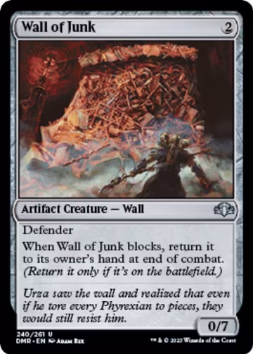 Wall of Junk (240), Dominaria Remastered — Magic card price