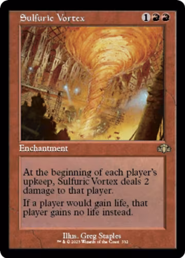 Sulfuric Vortex (Retro Frame) (332), Dominaria Remastered — Magic card price