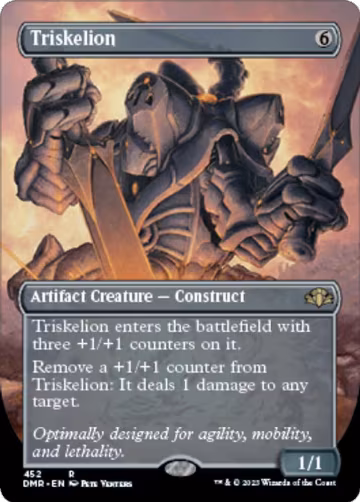 Triskelion (Borderless) (452), Dominaria Remastered — Magic card price