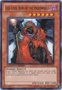 Lich Lord, King of the Underworld (GLD4-EN019), Gold Series 4: Pyramids Edition — Yu-Gi-Oh! card price