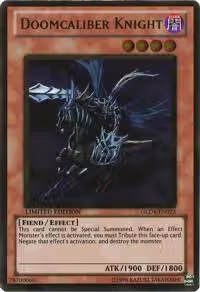 Doomcaliber Knight (GLD4-EN023), Gold Series 4: Pyramids Edition — Yu-Gi-Oh! card price