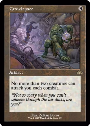 Crawlspace (Retro Frame) (375), Dominaria Remastered — Magic card price