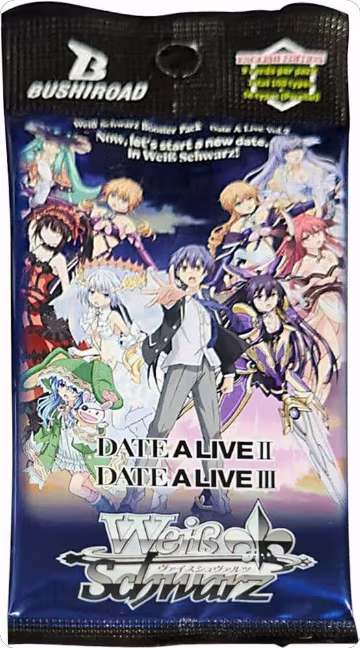 Date a Live VOL.2 Booster Pack, Date A Live Vol.2 — Weiß Schwarz sealed product price