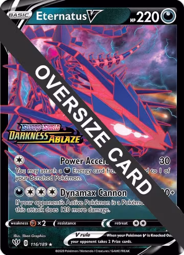 Eternatus V - 116/189 (116/189), Jumbo Cards — Pokémon card price