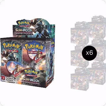 Burning Shadows Booster Box Case, SM - Burning Shadows — Pokémon sealed product price