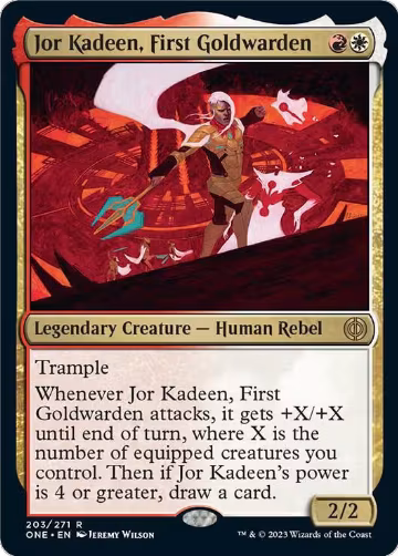 Jor Kadeen, First Goldwarden (203), Phyrexia: All Will Be One — Magic card price