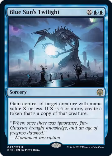 Blue Sun's Twilight (43), Phyrexia: All Will Be One — Magic card price