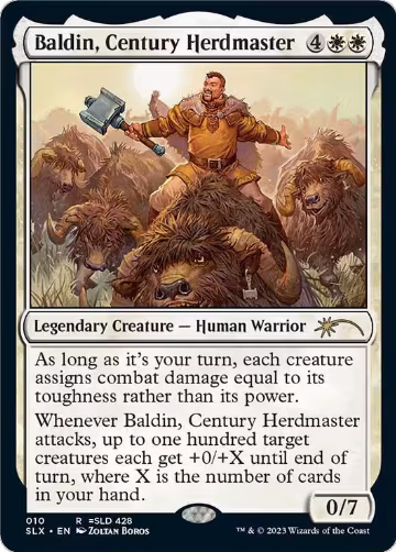 Baldin, Century Herdmaster (10), SLX Cards — Magic card price