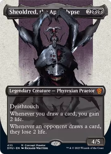 Sheoldred, the Apocalypse (Concept Praetor) (435), Phyrexia: All Will Be One — Magic card price