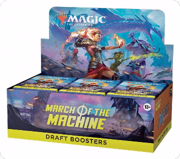 March of the Machine - Draft Booster Box, March of the Machine — Magic sealed product price