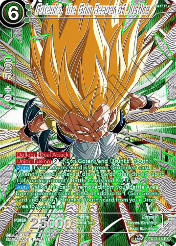 Gotenks, the Grim Reaper of Justice (EX13-16), Collector's Selection Vol. 3 — DB Super card price