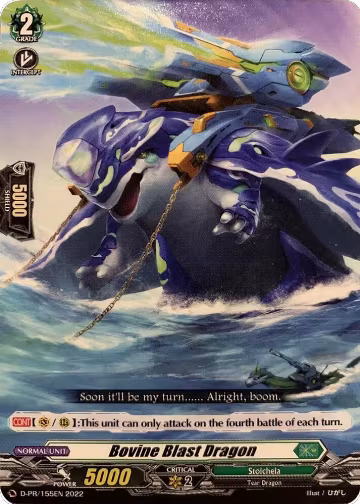 Bovine Blast Dragon (155) (D-PR/155EN), D Promo Cards — Vanguard card price