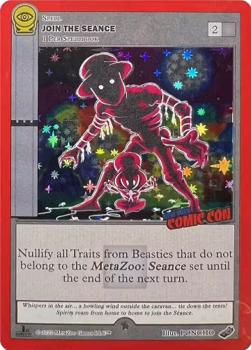 Join the Seance (NYCC 2022), Miscellaneous Promos — MetaZoo card price