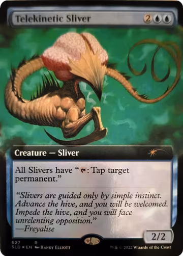 Telekinetic Sliver (Extended Art) (627), Secret Lair Drop Series — Magic card price