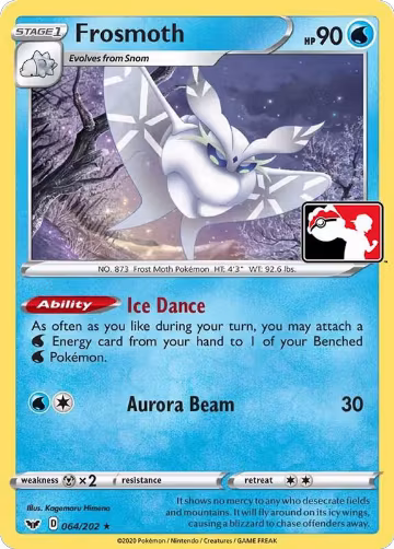 Frosmoth - 064/202 (064/202), Prize Pack Series Cards — Pokémon card price