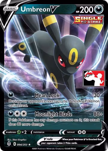 Umbreon V - 094/203 (094/203), Prize Pack Series Cards — Pokémon card price