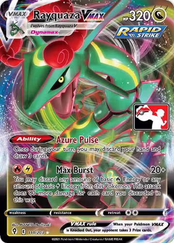 Rayquaza VMAX - 111/203 (111/203) — card price