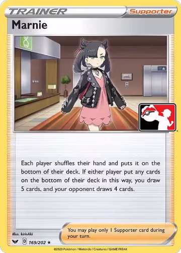 Marnie - 169/202 (169/202), Prize Pack Series Cards — Pokémon card price