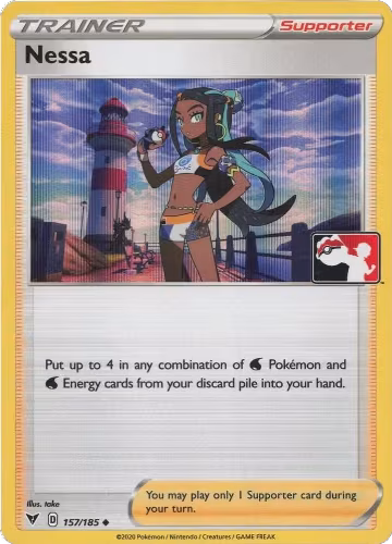 Nessa - 157/185 (157/185), Prize Pack Series Cards — Pokémon card price