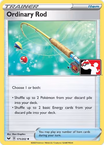 Ordinary Rod - 171/202 (171/202), Prize Pack Series Cards — Pokémon card price