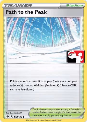 Path to the Peak - 148/198 (148/198), Prize Pack Series Cards — Pokémon card price