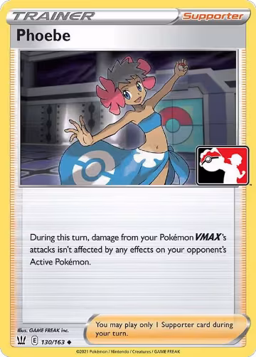 Phoebe - 130/163 (130/163), Prize Pack Series Cards — Pokémon card price