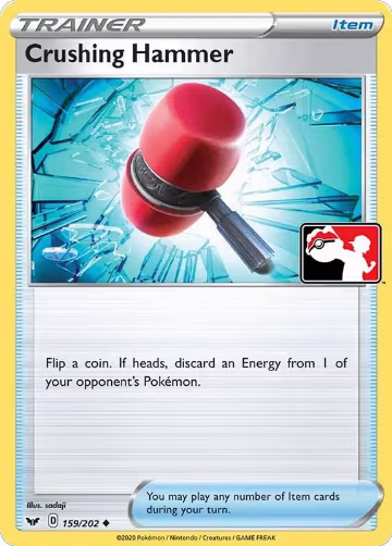 Crushing Hammer - 159/202 (159/202), Prize Pack Series Cards — Pokémon card price