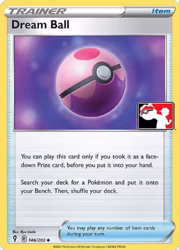 Dream Ball - 146/203 (146/203), Prize Pack Series Cards — Pokémon card price
