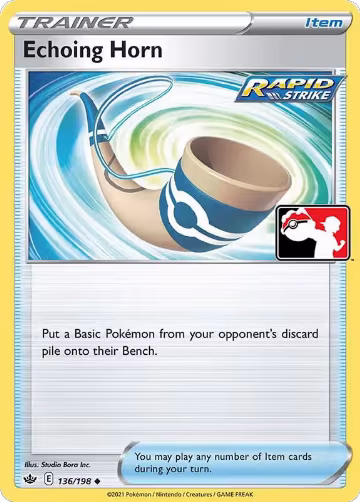 Echoing Horn - 136/198 (136/198), Prize Pack Series Cards — Pokémon card price