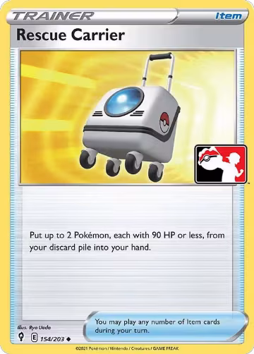 Rescue Carrier - 154/203 (154/203), Prize Pack Series Cards — Pokémon card price