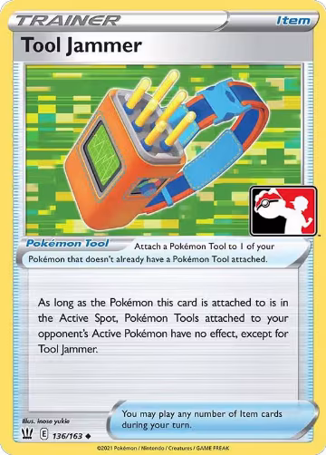 Tool Jammer - 136/163 (136/163), Prize Pack Series Cards — Pokémon card price