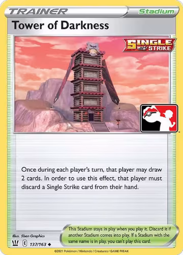 Tower of Darkness - 137/163 (137/163), Prize Pack Series Cards — Pokémon card price