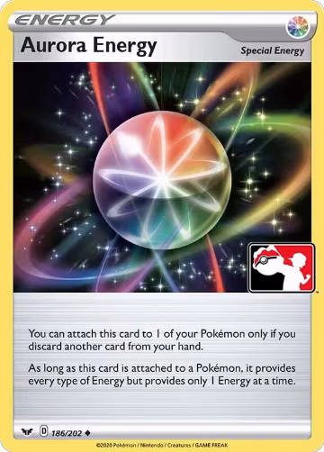 Aurora Energy - 186/202 (186/202), Prize Pack Series Cards — Pokémon card price