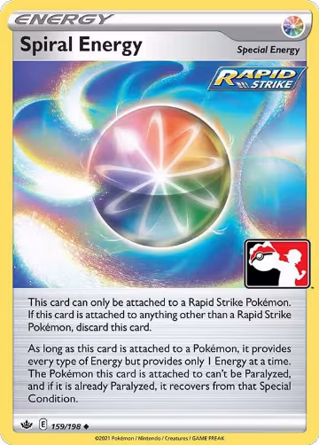 Spiral Energy - 159/198 (159/198), Prize Pack Series Cards — Pokémon card price