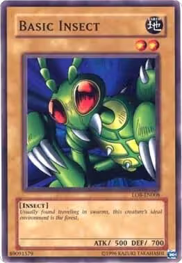 Basic Insect (LOB-EN008), Legend of Blue Eyes White Dragon (Worldwide English) — Yu-Gi-Oh! card price