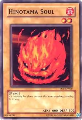 Hinotama Soul (LOB-EN026), Legend of Blue Eyes White Dragon (Worldwide English) — Yu-Gi-Oh! card price