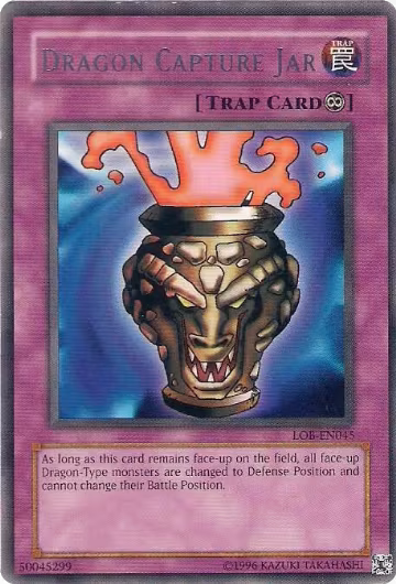 Dragon Capture Jar (LOB-EN045), Legend of Blue Eyes White Dragon (Worldwide English) — Yu-Gi-Oh! card price