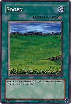 Sogen (LOB-EN049), Legend of Blue Eyes White Dragon (Worldwide English) — Yu-Gi-Oh! card price