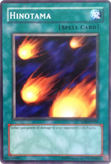 Hinotama (LOB-EN056), Legend of Blue Eyes White Dragon (Worldwide English) — Yu-Gi-Oh! card price