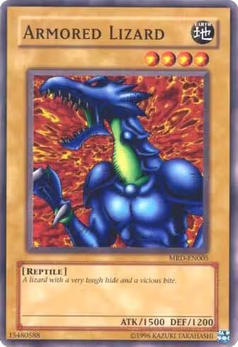 Armored Lizard (MRD-EN005), Metal Raiders (Worldwide English) — Yu-Gi-Oh! card price